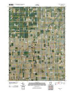 Wetsel Ohio Historical topographic map, 1:24000 scale, 7.5 X 7.5 Minute, Year 2010
