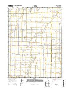 Wetsel Ohio Historical topographic map, 1:24000 scale, 7.5 X 7.5 Minute, Year 2013