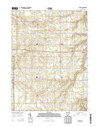 Wharton Ohio Historical topographic map, 1:24000 scale, 7.5 X 7.5 Minute, Year 2013