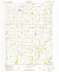 Wharton Ohio Historical topographic map, 1:24000 scale, 7.5 X 7.5 Minute, Year 1961