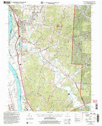 Wheelersburg Ohio Historical topographic map, 1:24000 scale, 7.5 X 7.5 Minute, Year 2002