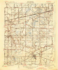 Whitehouse Ohio Historical topographic map, 1:31680 scale, 7.5 X 7.5 Minute, Year 1940