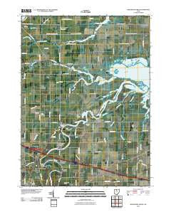 Wightmans Grove Ohio Historical topographic map, 1:24000 scale, 7.5 X 7.5 Minute, Year 2010