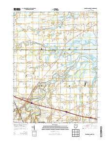 Wightmans Grove Ohio Historical topographic map, 1:24000 scale, 7.5 X 7.5 Minute, Year 2013