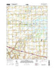 Wightmans Grove Ohio Current topographic map, 1:24000 scale, 7.5 X 7.5 Minute, Year 2016