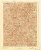 Wilkesville Ohio Historical topographic map, 1:62500 scale, 15 X 15 Minute, Year 1908