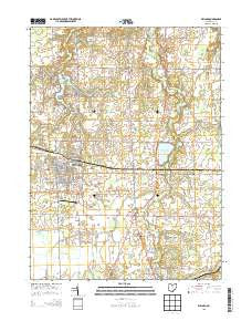Willard Ohio Historical topographic map, 1:24000 scale, 7.5 X 7.5 Minute, Year 2013