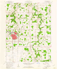 Willard Ohio Historical topographic map, 1:24000 scale, 7.5 X 7.5 Minute, Year 1960