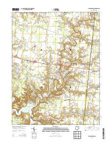 Williamsburg Ohio Historical topographic map, 1:24000 scale, 7.5 X 7.5 Minute, Year 2013