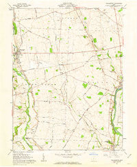Williamsport Ohio Historical topographic map, 1:24000 scale, 7.5 X 7.5 Minute, Year 1961