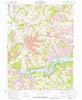 Wills Creek Ohio Historical topographic map, 1:24000 scale, 7.5 X 7.5 Minute, Year 1962