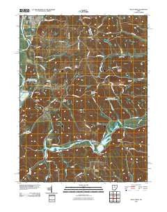 Wills Creek Ohio Historical topographic map, 1:24000 scale, 7.5 X 7.5 Minute, Year 2010