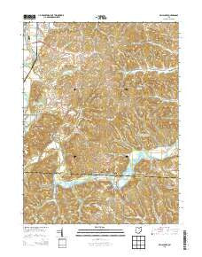 Wills Creek Ohio Historical topographic map, 1:24000 scale, 7.5 X 7.5 Minute, Year 2013