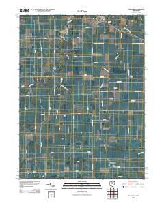 Willshire Ohio Historical topographic map, 1:24000 scale, 7.5 X 7.5 Minute, Year 2010