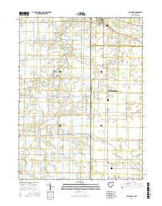 Willshire Ohio Current topographic map, 1:24000 scale, 7.5 X 7.5 Minute, Year 2016