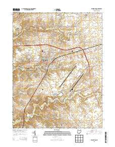 Wilmington Ohio Historical topographic map, 1:24000 scale, 7.5 X 7.5 Minute, Year 2013