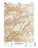 Wilmington Ohio Current topographic map, 1:24000 scale, 7.5 X 7.5 Minute, Year 2016