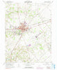 Wilmington Ohio Historical topographic map, 1:24000 scale, 7.5 X 7.5 Minute, Year 1961