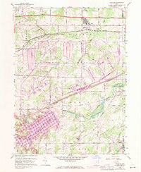 Windham Ohio Historical topographic map, 1:24000 scale, 7.5 X 7.5 Minute, Year 1959