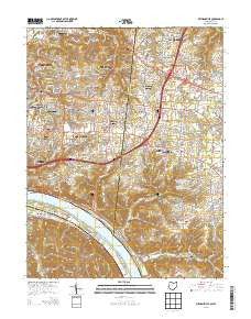 Withamsville Ohio Historical topographic map, 1:24000 scale, 7.5 X 7.5 Minute, Year 2013