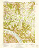 Withamsville Ohio Historical topographic map, 1:24000 scale, 7.5 X 7.5 Minute, Year 1953