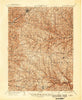 Woodsfield Ohio Historical topographic map, 1:62500 scale, 15 X 15 Minute, Year 1905