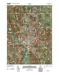 Wooster Ohio Historical topographic map, 1:24000 scale, 7.5 X 7.5 Minute, Year 2010