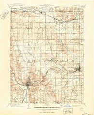 Wooster Ohio Historical topographic map, 1:62500 scale, 15 X 15 Minute, Year 1903