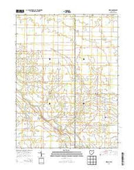 Wren Ohio Historical topographic map, 1:24000 scale, 7.5 X 7.5 Minute, Year 2013