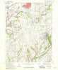 Yellow Springs Ohio Historical topographic map, 1:24000 scale, 7.5 X 7.5 Minute, Year 1968