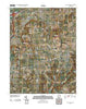 Yellow Springs Ohio Historical topographic map, 1:24000 scale, 7.5 X 7.5 Minute, Year 2010