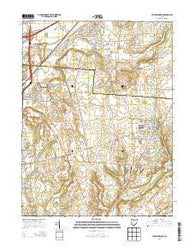 Yellow Springs Ohio Historical topographic map, 1:24000 scale, 7.5 X 7.5 Minute, Year 2013