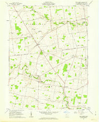 York Center Ohio Historical topographic map, 1:24000 scale, 7.5 X 7.5 Minute, Year 1961