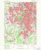 Youngstown Ohio Historical topographic map, 1:24000 scale, 7.5 X 7.5 Minute, Year 1963