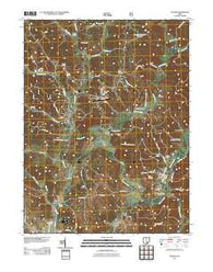 Zaleski Ohio Historical topographic map, 1:24000 scale, 7.5 X 7.5 Minute, Year 2011