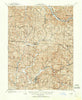 Zaleski Ohio Historical topographic map, 1:62500 scale, 15 X 15 Minute, Year 1904