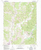 Zaleski Ohio Historical topographic map, 1:24000 scale, 7.5 X 7.5 Minute, Year 1961