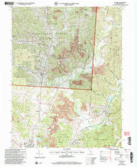 Zaleski Ohio Historical topographic map, 1:24000 scale, 7.5 X 7.5 Minute, Year 2002
