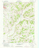 Zanesfield Ohio Historical topographic map, 1:24000 scale, 7.5 X 7.5 Minute, Year 1960