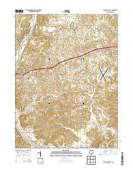 Zanesville East Ohio Historical topographic map, 1:24000 scale, 7.5 X 7.5 Minute, Year 2013