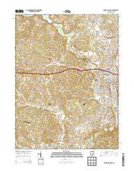 Zanesville West Ohio Historical topographic map, 1:24000 scale, 7.5 X 7.5 Minute, Year 2013