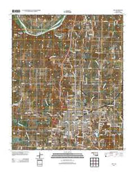 Ada Oklahoma Historical topographic map, 1:24000 scale, 7.5 X 7.5 Minute, Year 2013