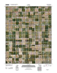 Adams Oklahoma Historical topographic map, 1:24000 scale, 7.5 X 7.5 Minute, Year 2012