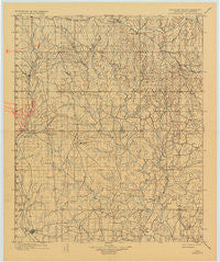 Addington Oklahoma Historical topographic map, 1:125000 scale, 30 X 30 Minute, Year 1901