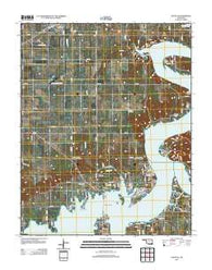 Afton NE Oklahoma Historical topographic map, 1:24000 scale, 7.5 X 7.5 Minute, Year 2012