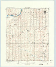 Agra Oklahoma Historical topographic map, 1:62500 scale, 15 X 15 Minute, Year 1908
