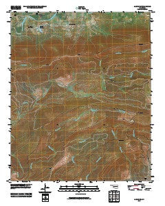 Albion SW Oklahoma Historical topographic map, 1:24000 scale, 7.5 X 7.5 Minute, Year 2010