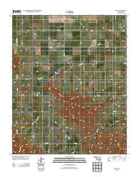 Alden Oklahoma Historical topographic map, 1:24000 scale, 7.5 X 7.5 Minute, Year 2012