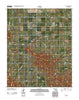 Alden Oklahoma Historical topographic map, 1:24000 scale, 7.5 X 7.5 Minute, Year 2012