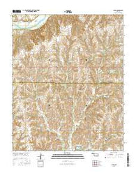 Aledo Oklahoma Current topographic map, 1:24000 scale, 7.5 X 7.5 Minute, Year 2016